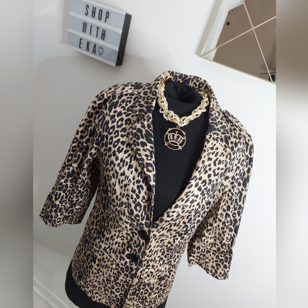 Leopard blazer - Picture 7 of 9